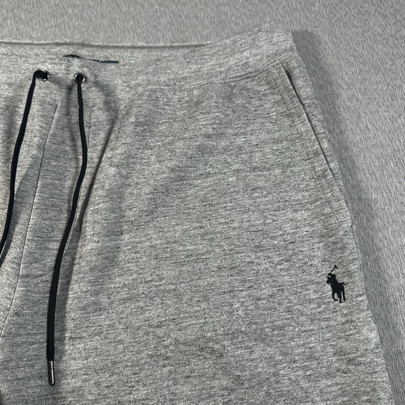 Polo Ralph Lauren Fleece Shorts Men's XL Grey Double Knit NWOT - Picture 2 of 9